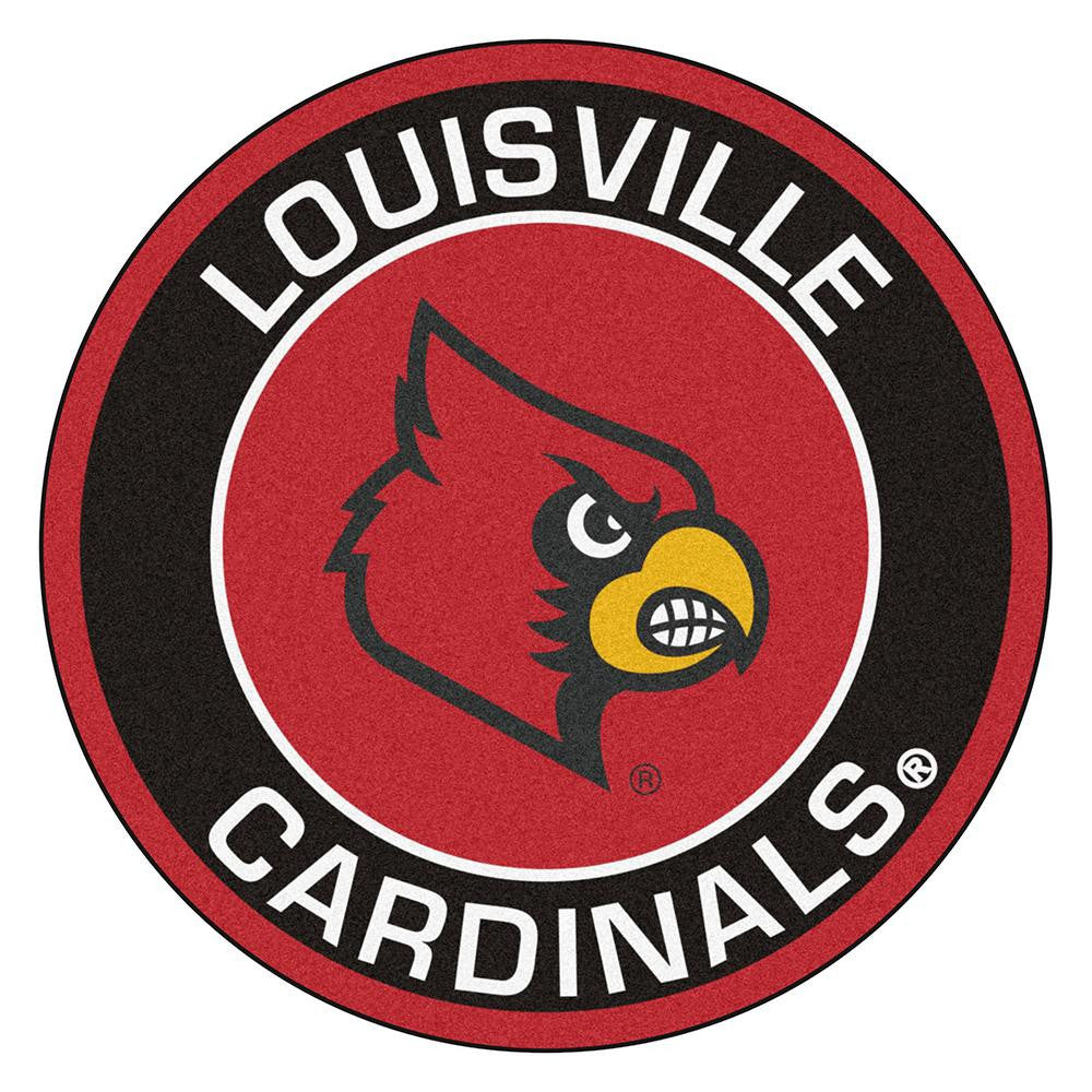 Louisville Cardinals NCAA Rounded Floor Mat (29in)