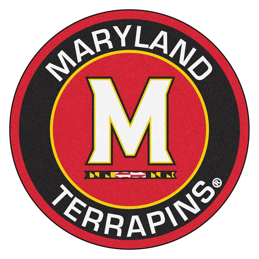 Maryland Terps NCAA Rounded Floor Mat (29in)