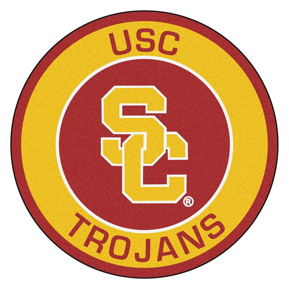 USC Trojans NCAA Rounded Floor Mat (29in)