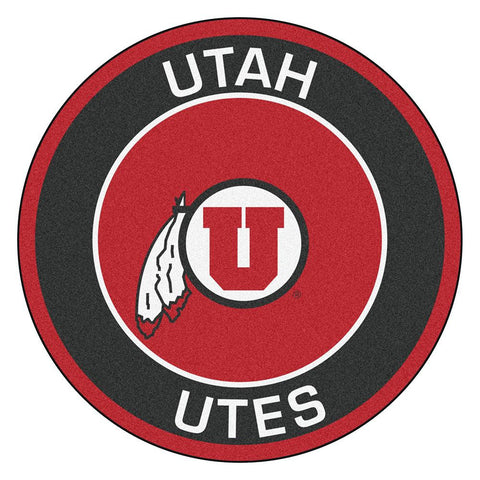 Utah Utes NCAA Rounded Floor Mat (29in)