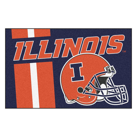 Illinois Fighting Illini NCAA Starter Floor Mat (20x30)