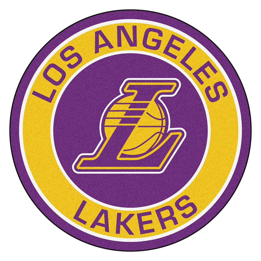 Los Angeles Lakers NBA Roundel Mat