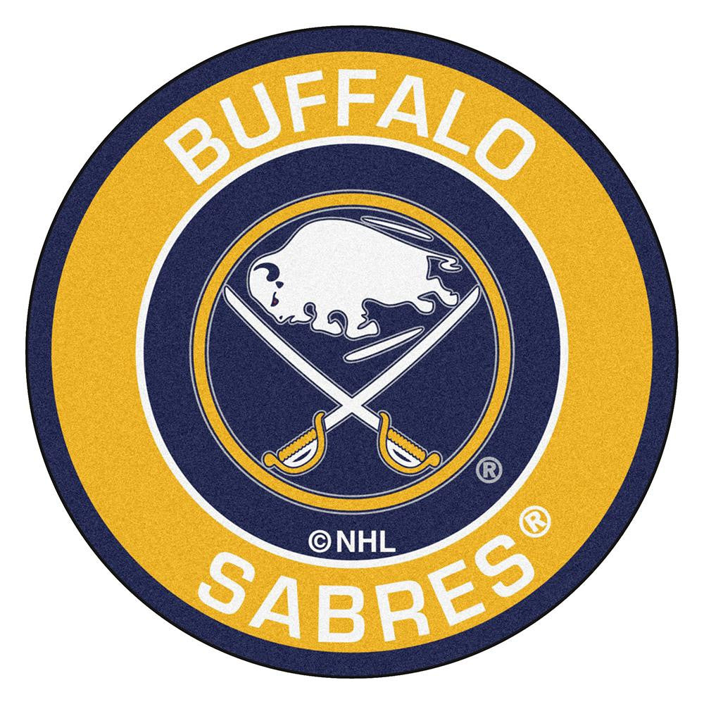 Buffalo Sabres NHL Round Floor Mat (29)