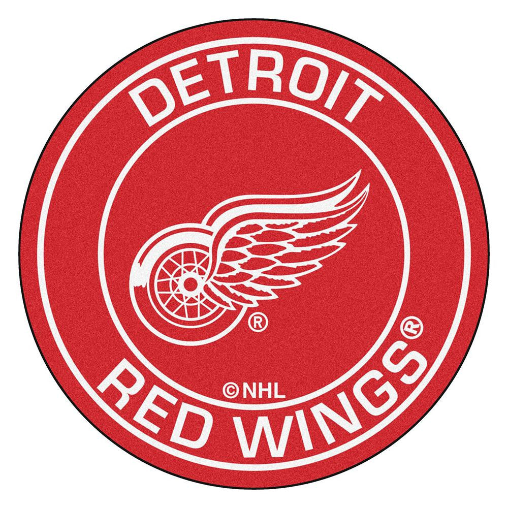 Detroit Red Wings NHL Round Floor Mat (29)