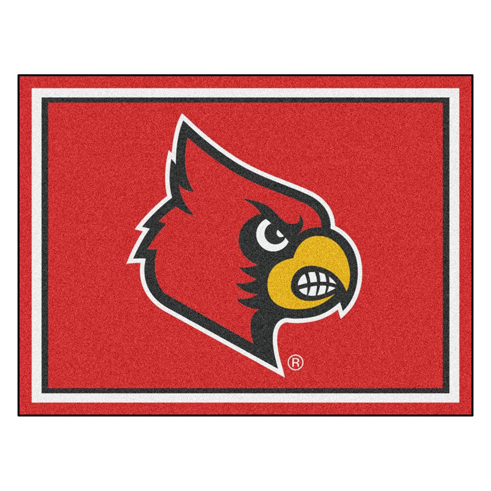 Louisville Cardinals NCAA 8ft x10ft Area Rug