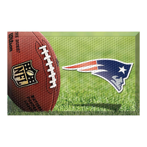 New England Patriots NFL Scraper Doormat (19x30)