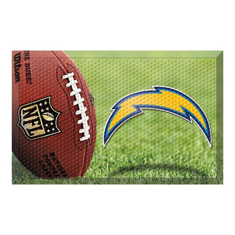 San Diego Chargers NFL Scraper Doormat (19x30)