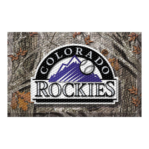 Colorado Rockies MLB Scraper Doormat (19x30)