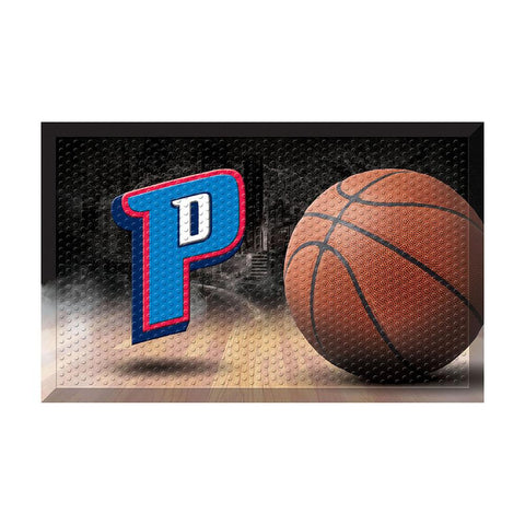 Detroit Pistons NBA Scraper Doormat (19x30)