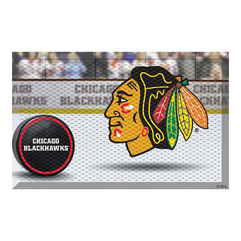 Chicago Blackhawks NHL Scraper Doormat (19x30)