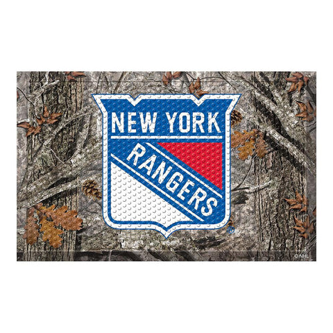 New York Rangers NHL Scraper Doormat (19x30)