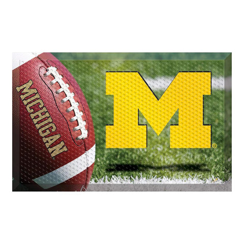 Michigan Wolverines NCAA Scraper Doormat (19x30)
