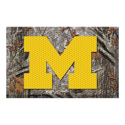 Michigan Wolverines NCAA Scraper Doormat (19x30)