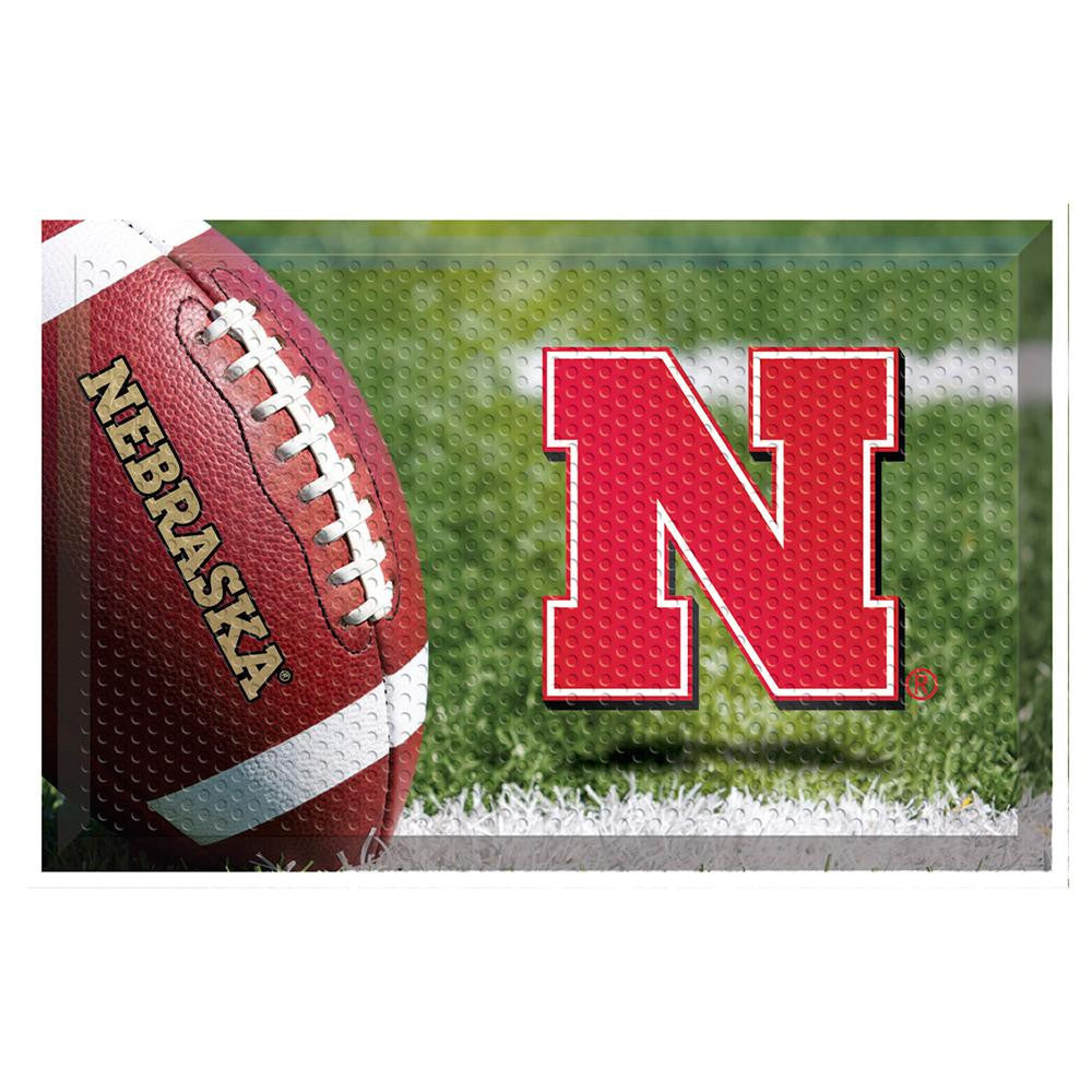 Nebraska Cornhuskers NCAA Scraper Doormat (19x30)