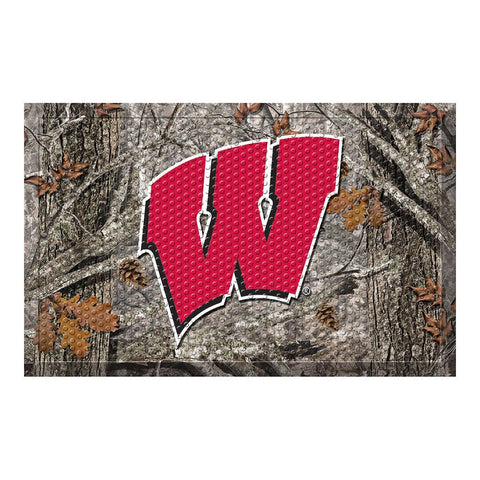 Wisconsin Badgers NCAA Scraper Doormat (19x30)