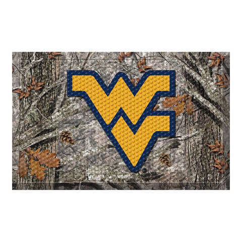 West Virginia Mountaineers NCAA Scraper Doormat (19x30)