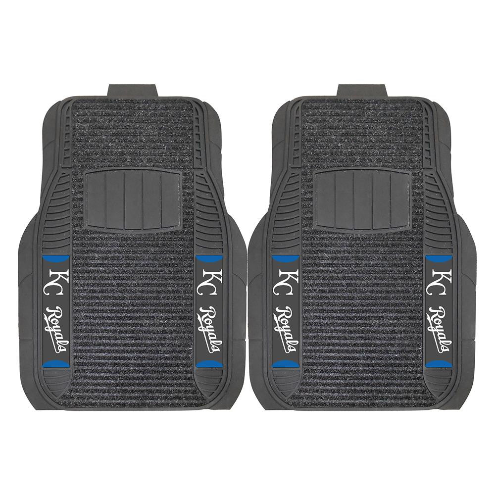 Kansas City Royals MLB Deluxe 2-Piece Vinyl Car Mats