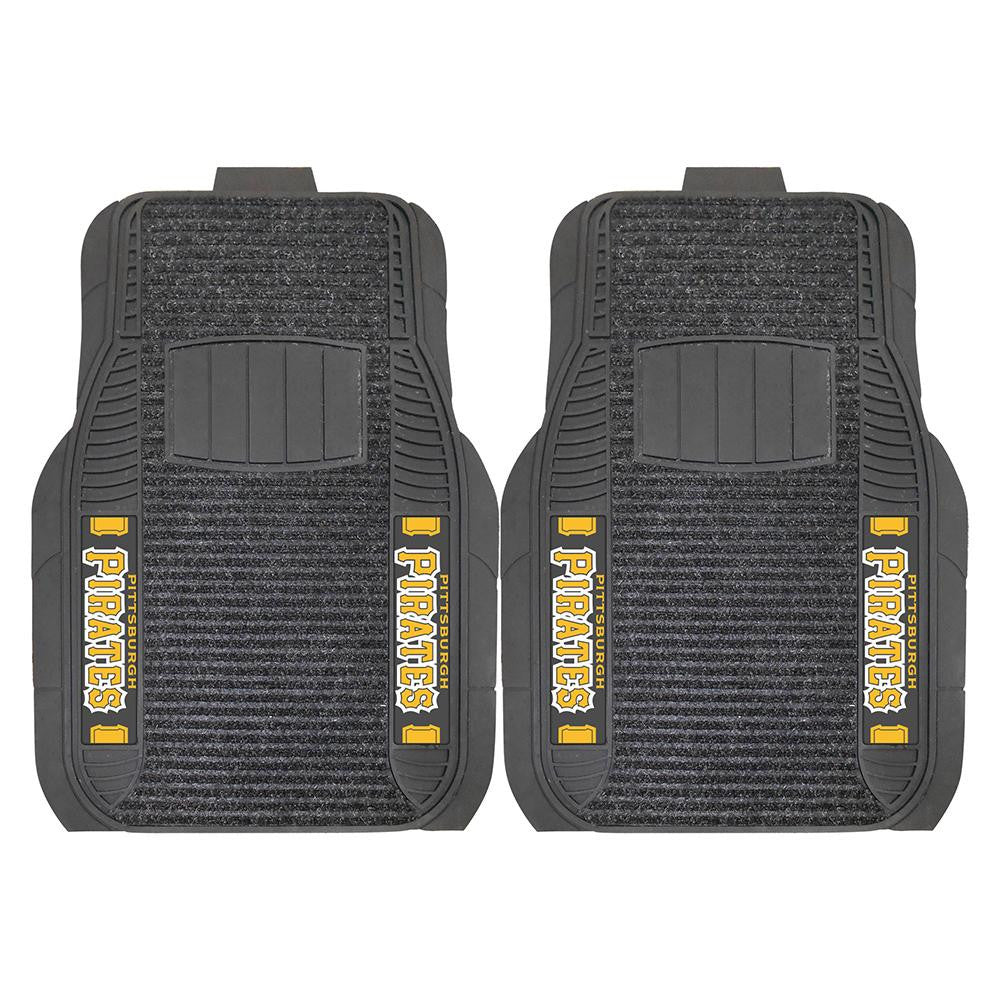 Pittsburgh Pirates MLB Deluxe 2-Piece Vinyl Car Mats