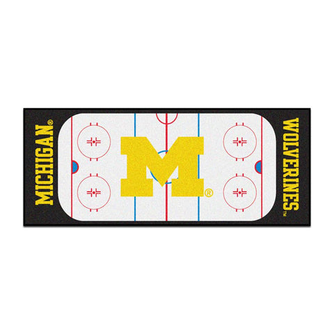 Michigan Wolverines NCAA Floor Runner (29.5x72)
