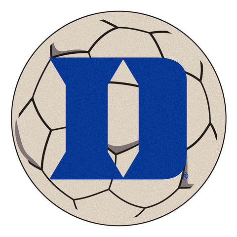 Duke Blue Devils NCAA Soccer Ball Round Floor Mat (29)