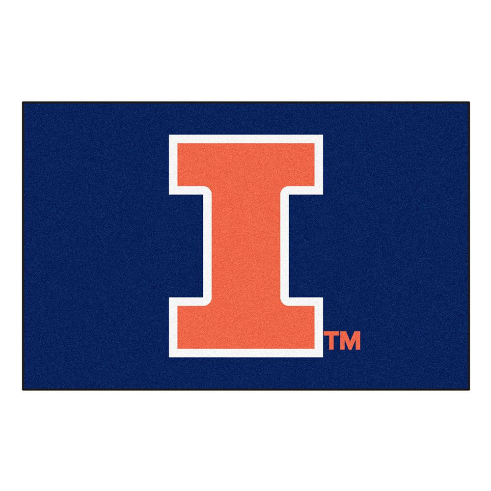 Illinois Fighting Illini NCAA Starter Floor Mat (20x30)