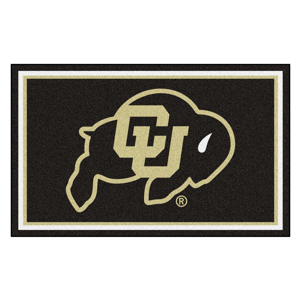 Colorado Golden Buffaloes NCAA 4x6 Rug (46x72)