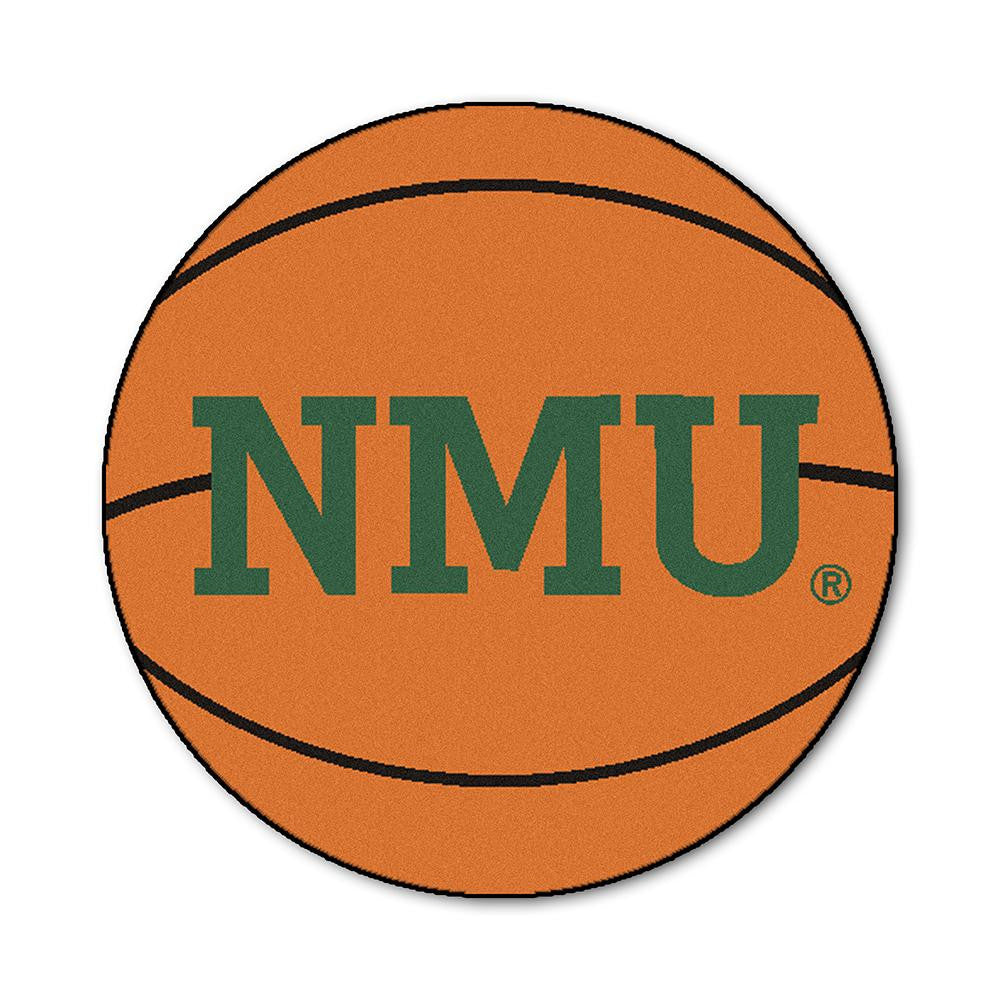 Northern Michigan Wildcats NCAA Basketball Round Floor Mat (29)