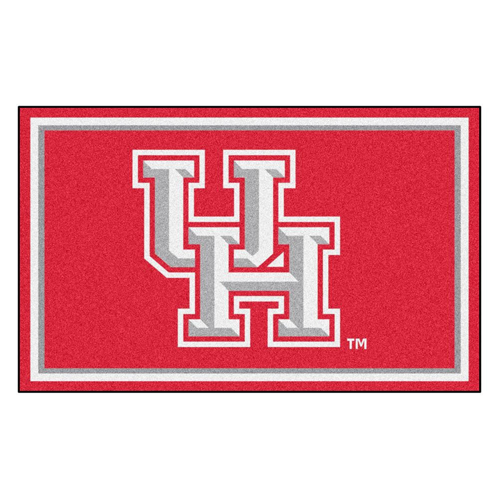 Houston Cougars NCAA 4x6 Rug (46x72)