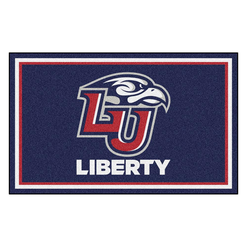 Liberty Flames NCAA 4x6 Rug (46x72)