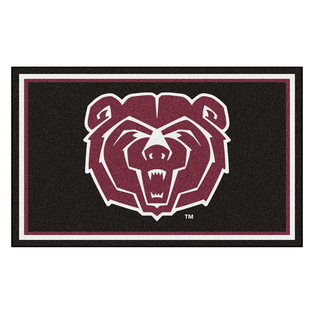 Missouri State Bears NCAA 4x6 Rug (46x72)