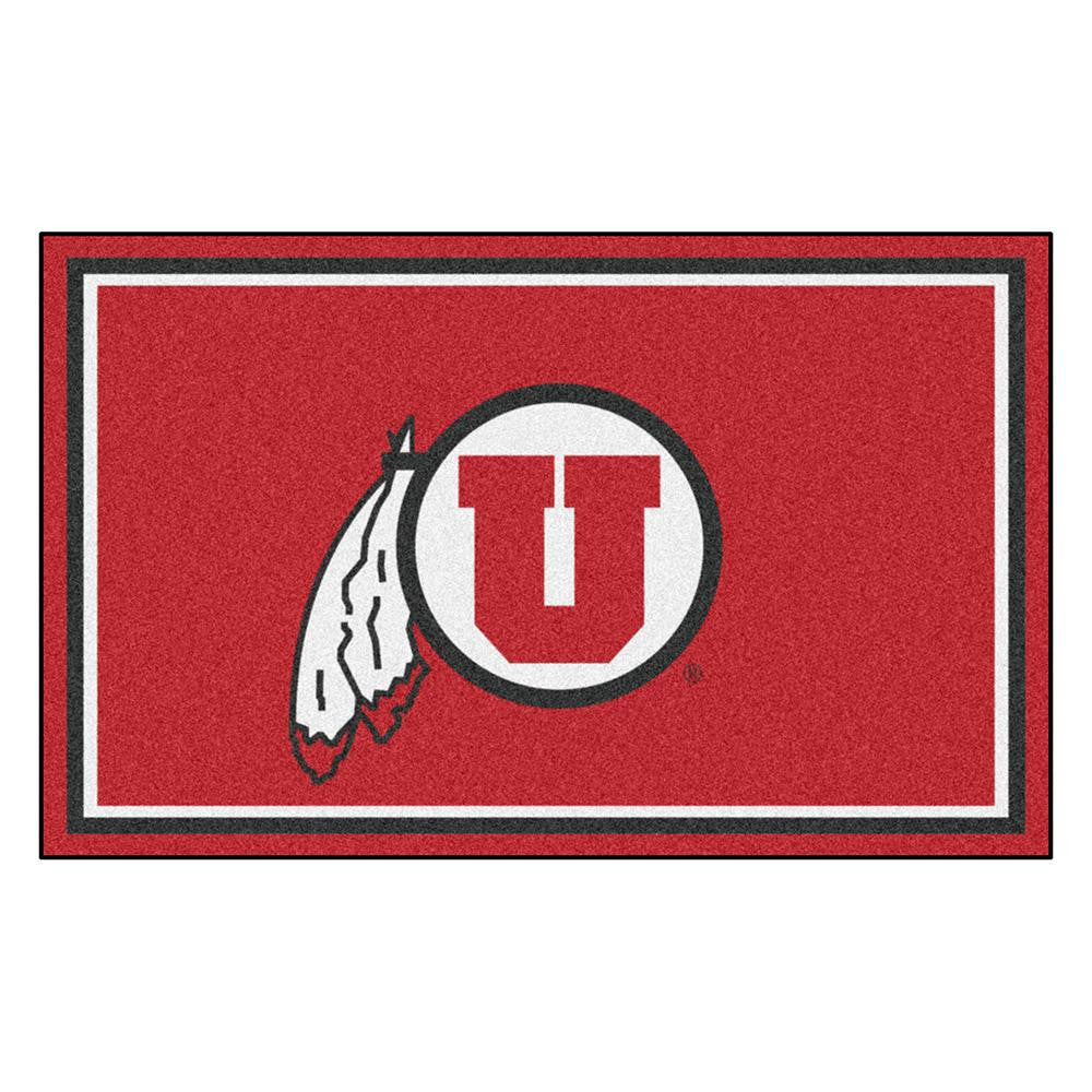 Utah Utes NCAA 4x6 Rug (46x72)