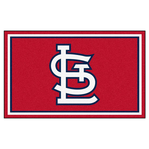 St. Louis Cardinals MLB 4x6 Rug (46x72)