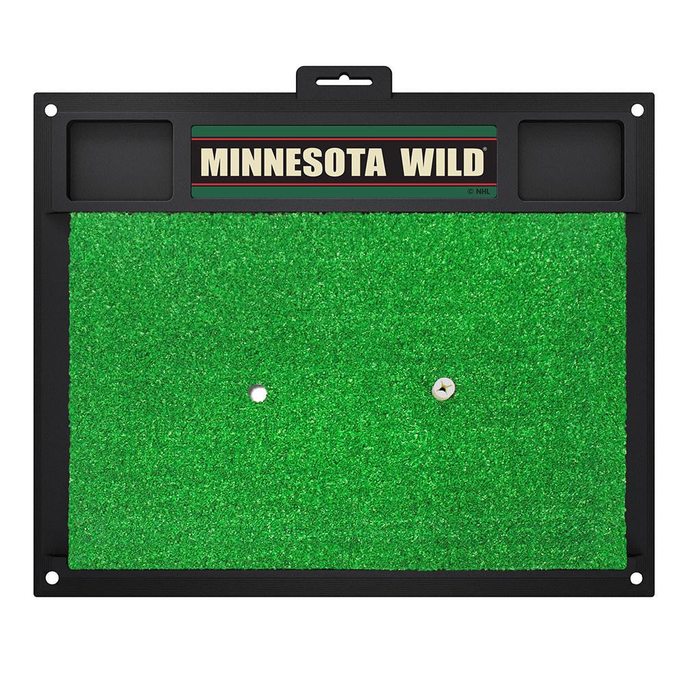 Minnesota Wild NHL Golf Hitting Mat (20in L x 17in W)