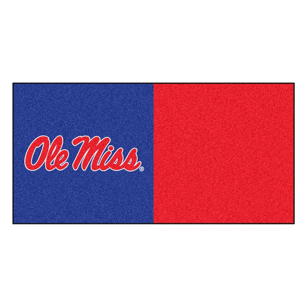 Mississippi Rebels NCAA Carpet Tiles (18x18 tiles)