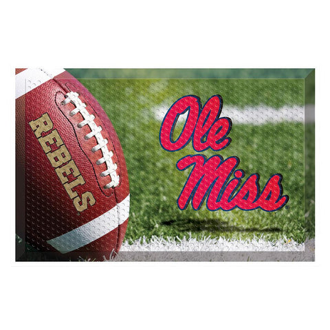 Mississippi Rebels NCAA Scraper Doormat (19x30)