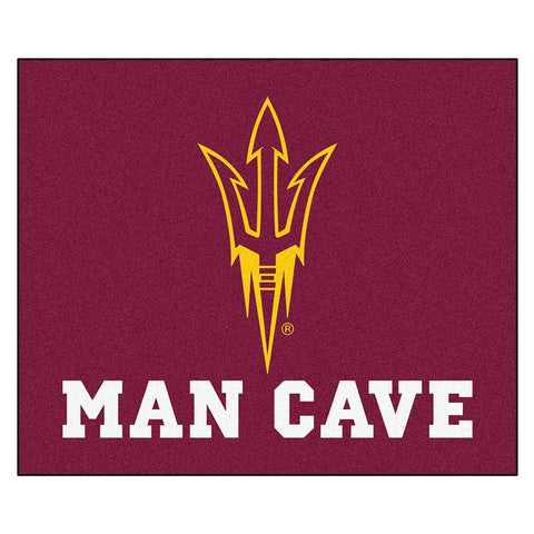 Arizona State Sun Devils NCAA Man Cave Tailgater Floor Mat (60in x 72in)