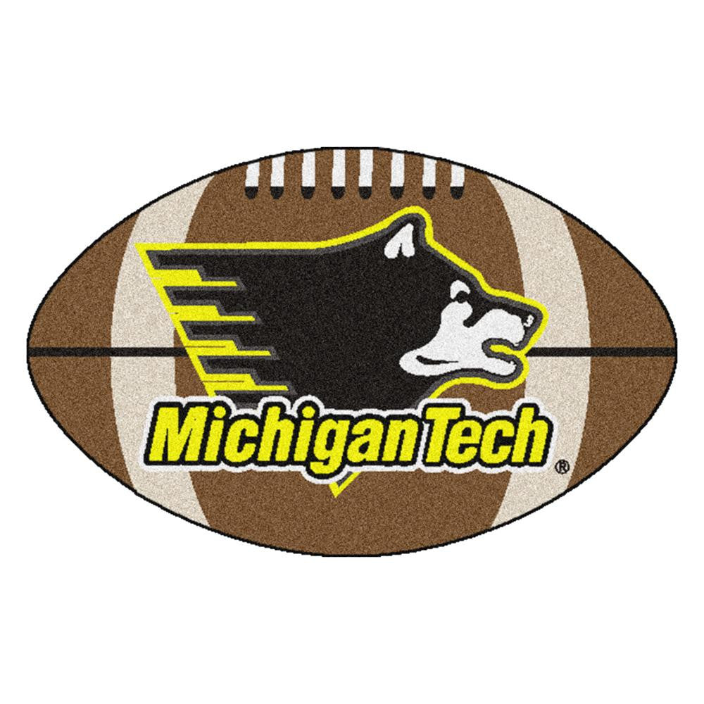 Michigan Tech Huskies NCAA Football Floor Mat (22x35)