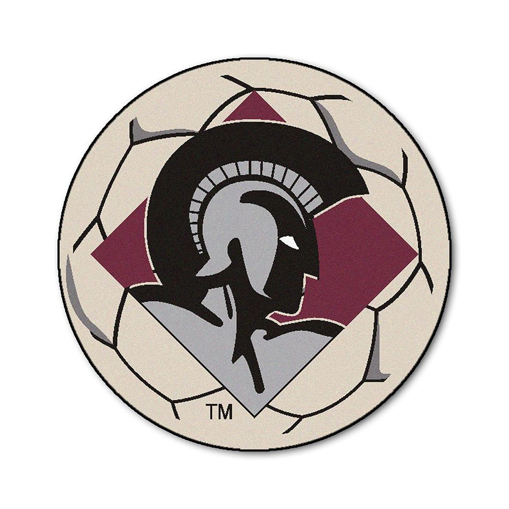 Arkansas Little Rock Trojans NCAA Soccer Ball Round Floor Mat (29)