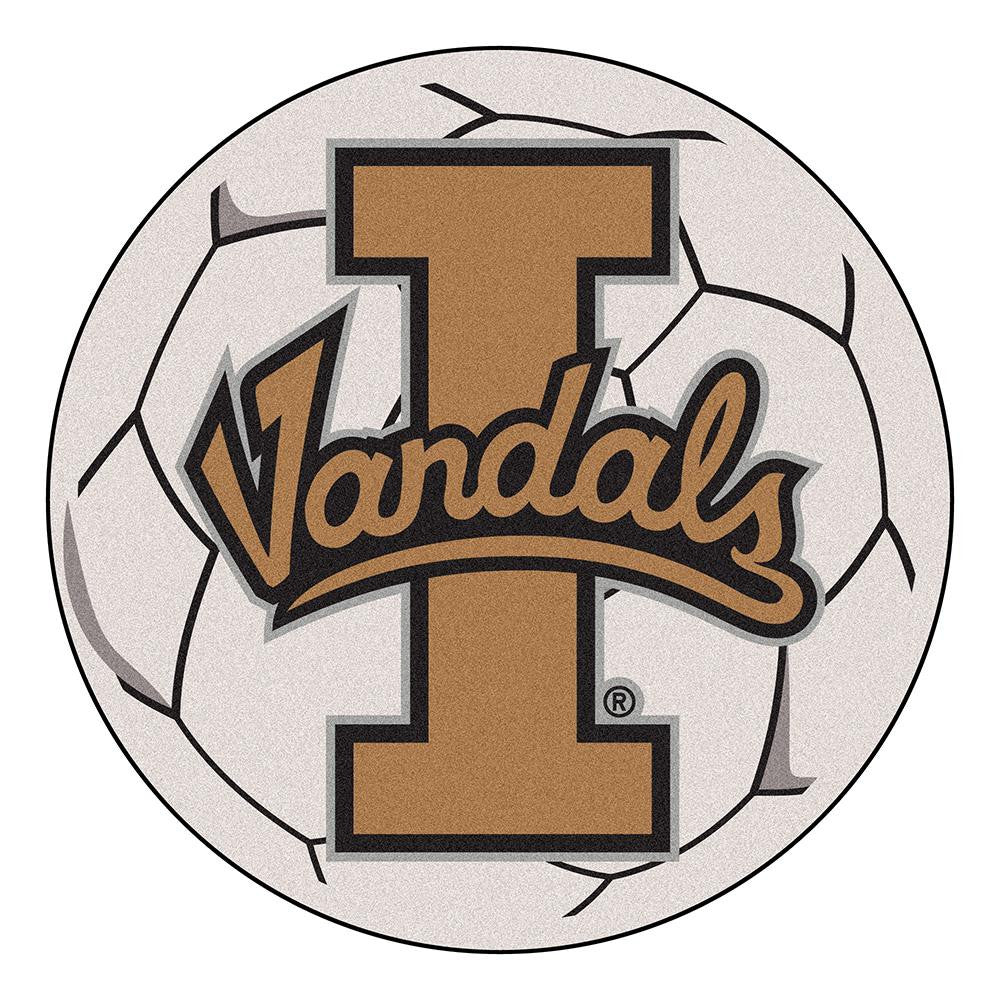 Idaho Vandals NCAA Soccer Ball Round Floor Mat (29)