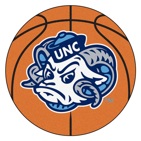 UNC - Chapel Hill NCAA Basketball Round Floor Mat (29) Ram Logo
