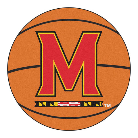 Maryland Terps NCAA Basketball Round Floor Mat (29)