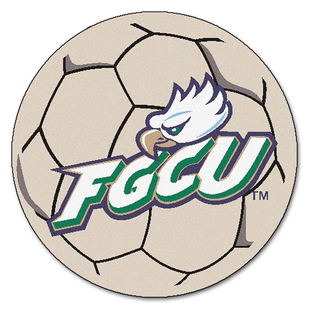 Florida Gulf Coast Eagles NCAA Soccer Ball Round Floor Mat (29)