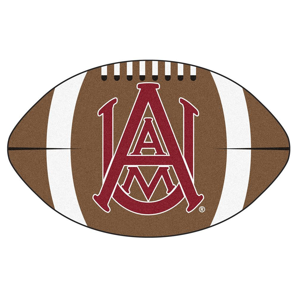 Alabama A&M Bulldogs NCAA Football Floor Mat (22x35)