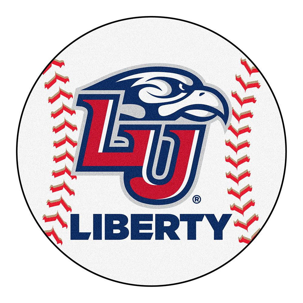 Liberty Flames NCAA Baseball Round Floor Mat (29)