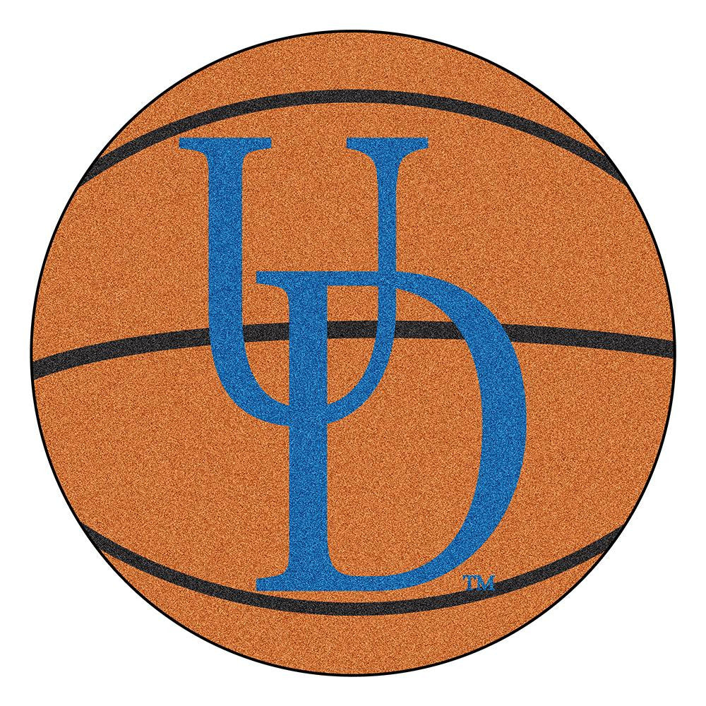 Delaware Fightin Blue Hens NCAA Basketball Round Floor Mat (29)