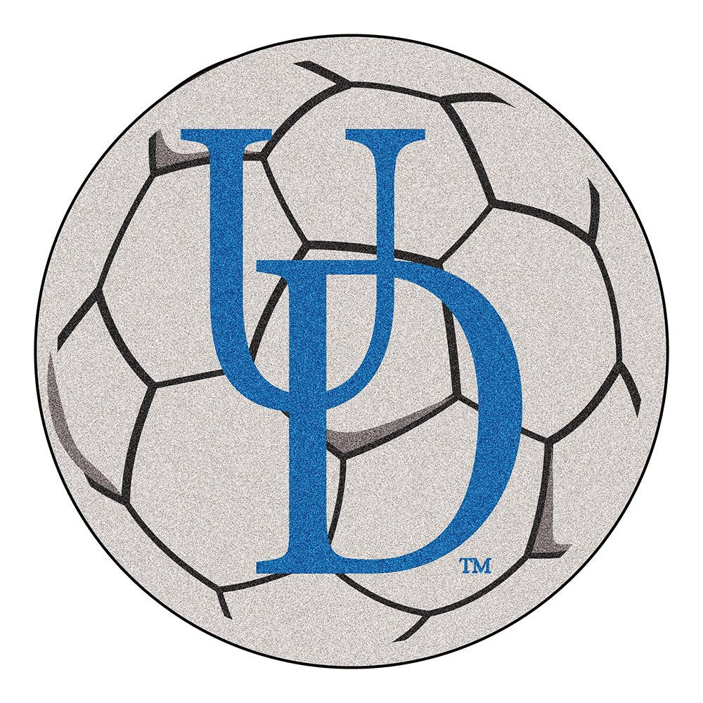 Delaware Fightin Blue Hens NCAA Soccer Ball Round Floor Mat (29)