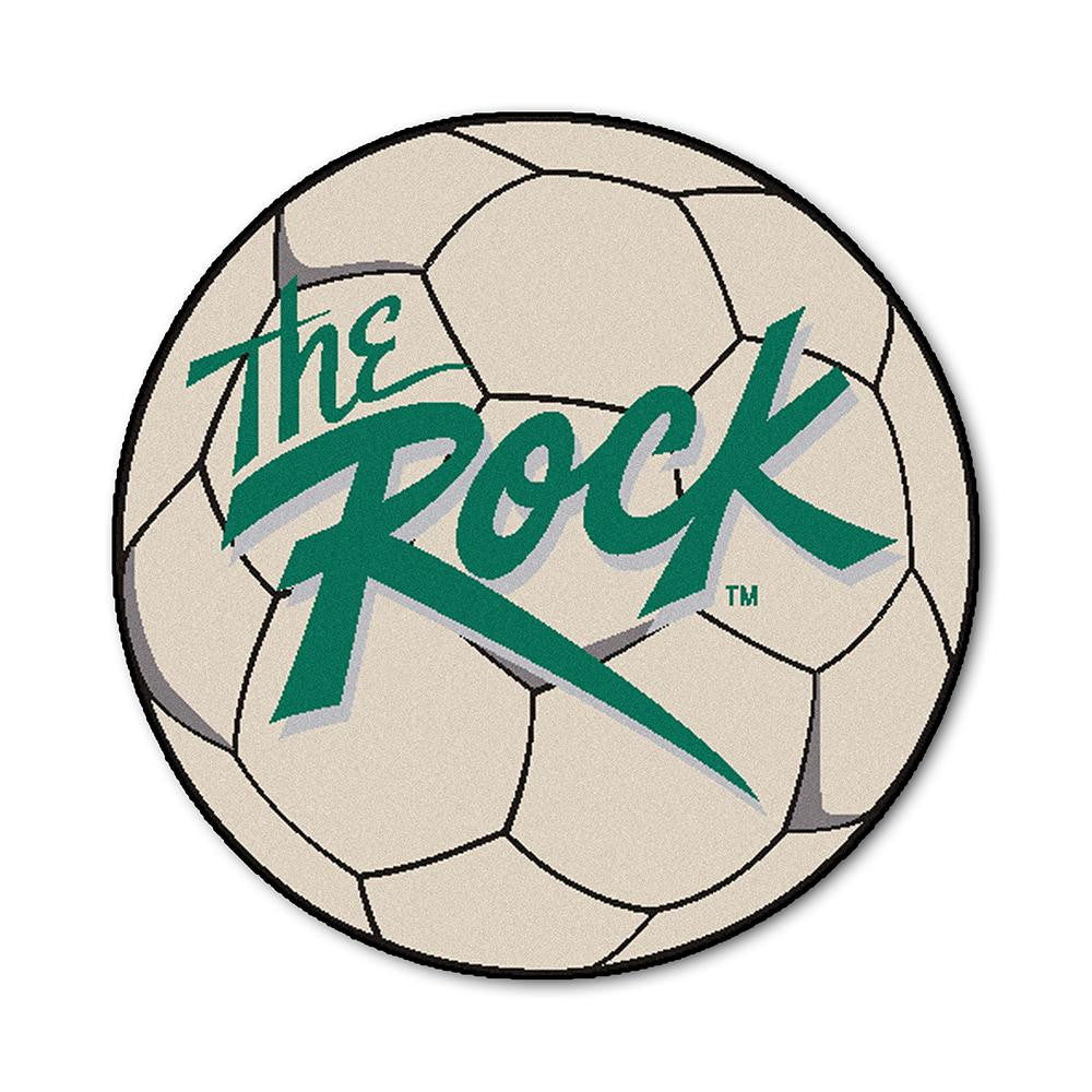 Slippery Rock NCAA Soccer Ball Round Floor Mat (29)