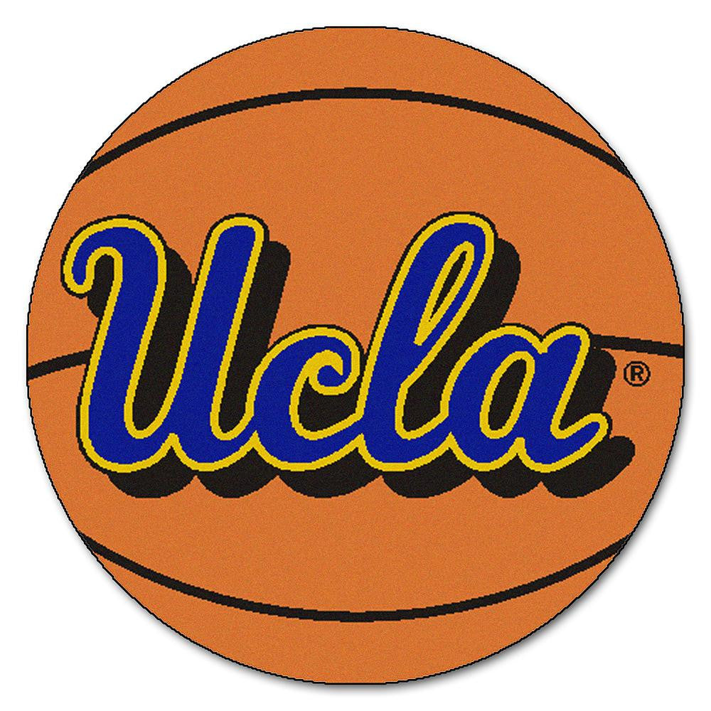 UCLA Bruins NCAA Basketball Round Floor Mat (29)