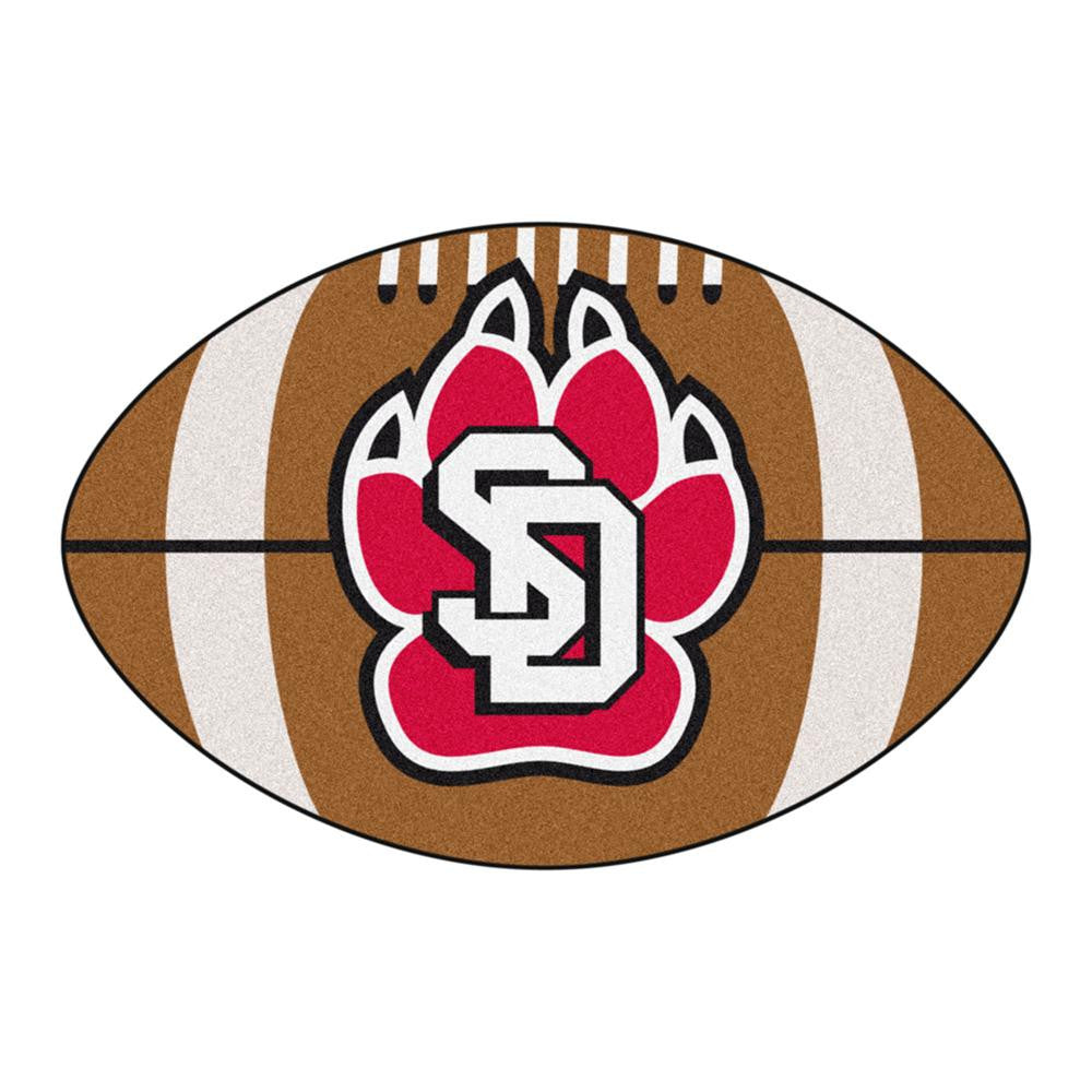 South Dakota Coyotes NCAA Football Floor Mat (22x35)