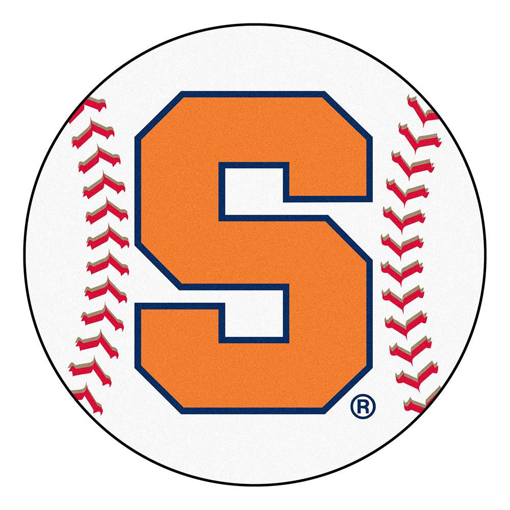 Syracuse Orangemen NCAA Baseball Round Floor Mat (29)